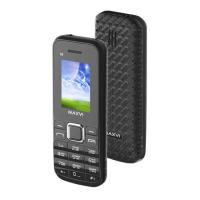Сотовый телефон Maxvi C8, черный