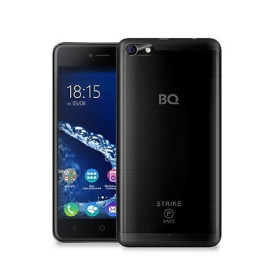 Сотовый телефон BQ S-5058 Strike Power Easy Black Brushed, 2 sim, 5,0" IPS, 854*480