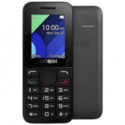 Сотовый телефон Alcatel OT1054D, 2 sim, темно-серый