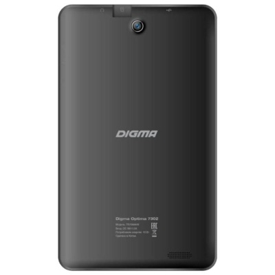 Планшет Digma Optima 7302, черный, 7" IPS, 1280x800, 512Mb+8Gb, 0,3Mp+0,3Mp