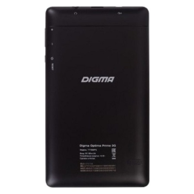 Планшет Digma Optima Prime 3G black 7",1024x600,4Gb,Wi-Fi,BT,GPS,Android
