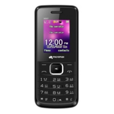 Сотовый телефон MICROMAX X507 Black